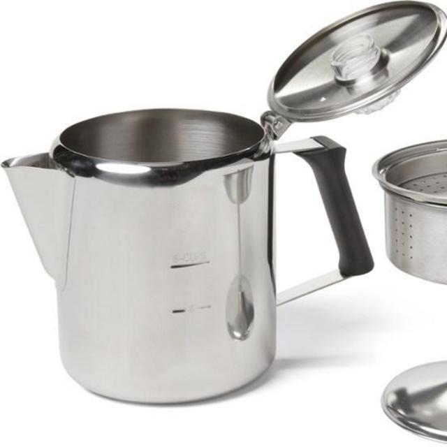 GSI Outdoors Glacier Stainless Steel 6-Cup Percolator | REI Co-op