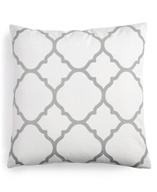 Charter Club Damask Designs Geometric 18" Square