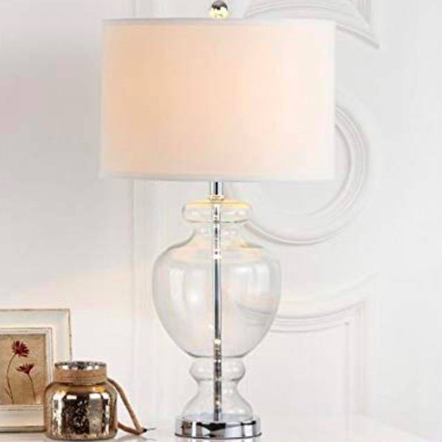 Safavieh Lighting Collection Morocco Clear 27-inch Table Lamp