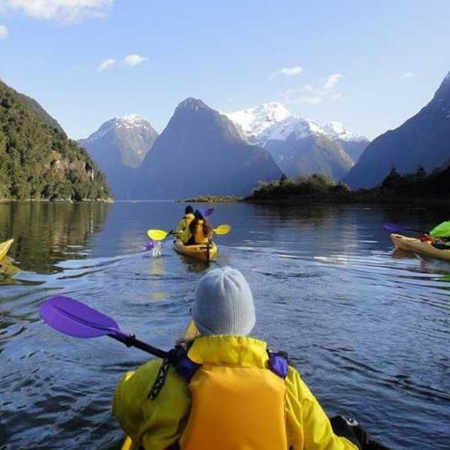 Kayaking Milford Sound for 2