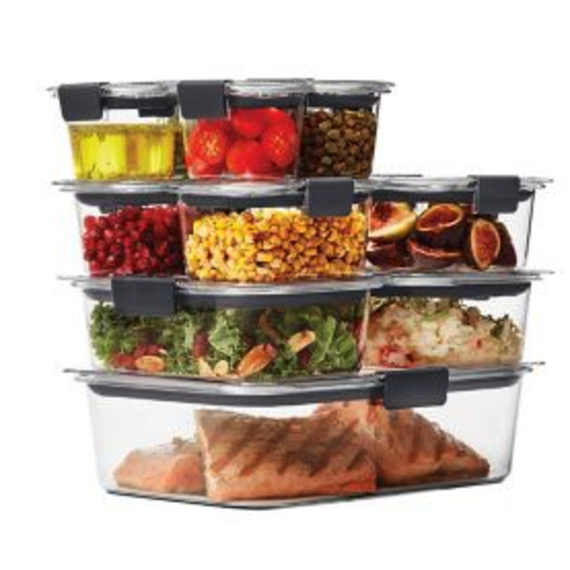 Rubbermaid® Brilliance 22-piece Food Storage Container Set