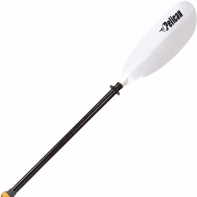 Pelican Symbiosa Fiberglass Kayak Paddle: White