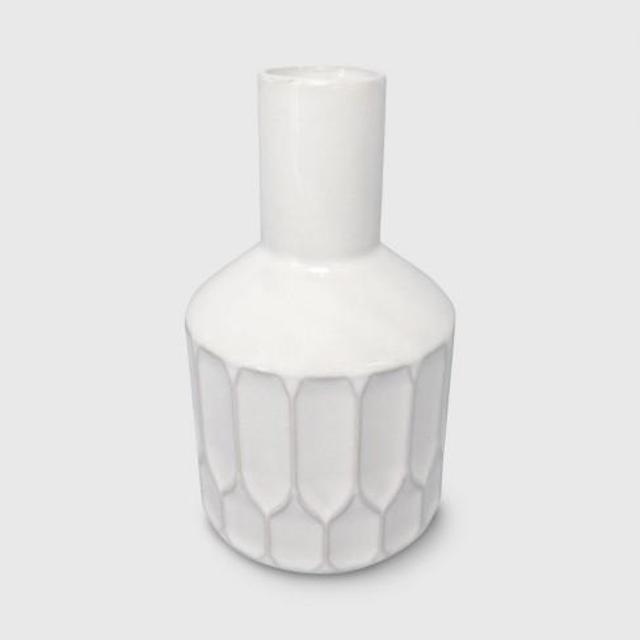 Clay Vase Project 62: White