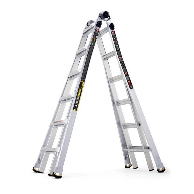 26 ft. MPX Aluminum Telescoping Multi-Position Ladder with 375 lb. Load Capacity Type IAA Duty Rating