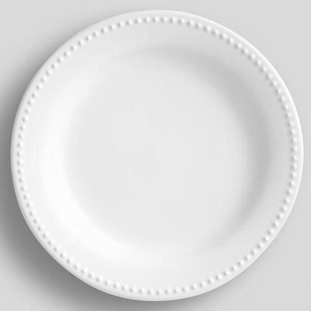 Emma Dinner Plate, Set of 4: True White