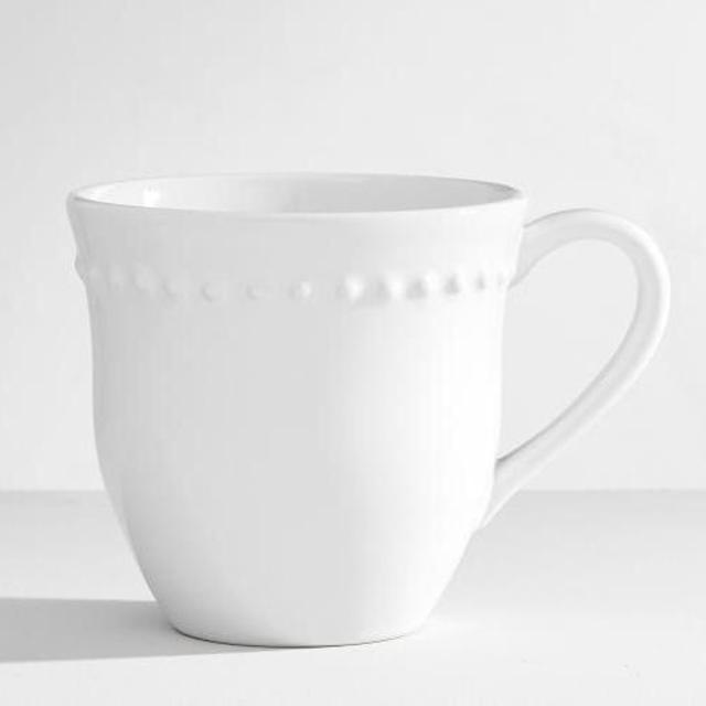 Emma Mug, Set of 4: True White