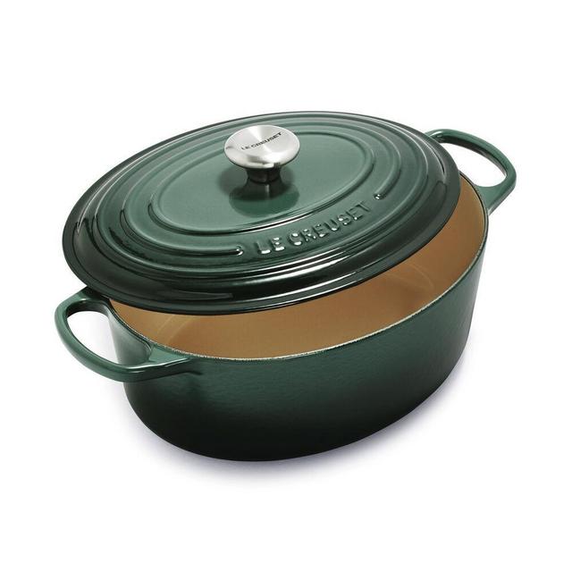 Le Creuset Oval Dutch Oven, Artichaut (6 3/4 quart)