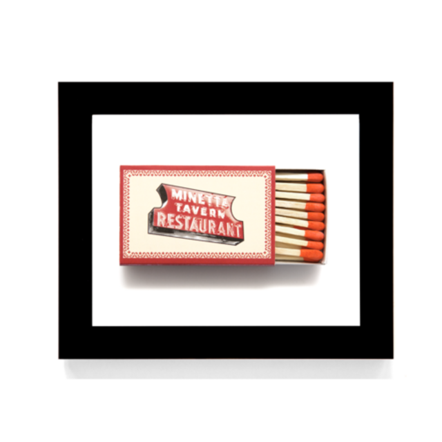 Matchbook Diaries print - Minetta Tavern