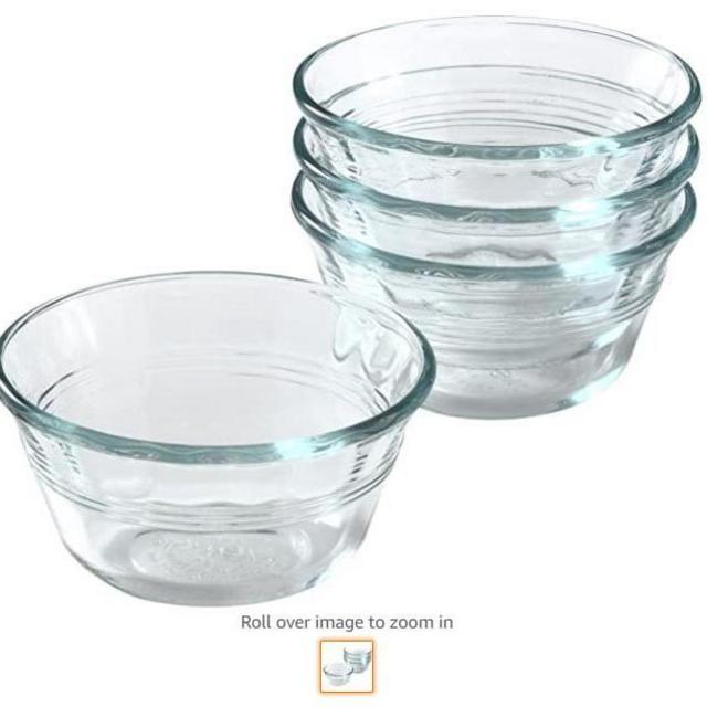 Pyrex 6-Ounce Custard Cups, Set of 4