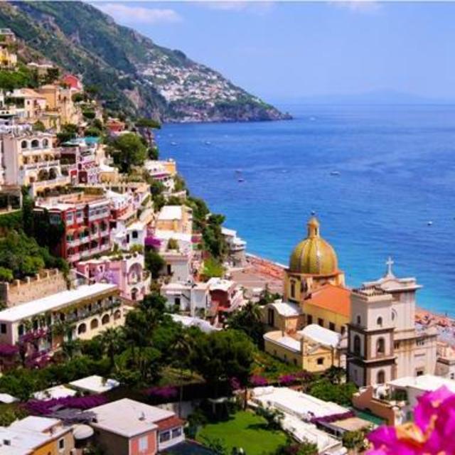 Shore Excursion: Amalfi Coast, Positano, Sorrento & Pompeii