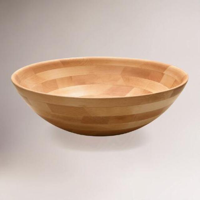 12" Walnut Salad Bowl