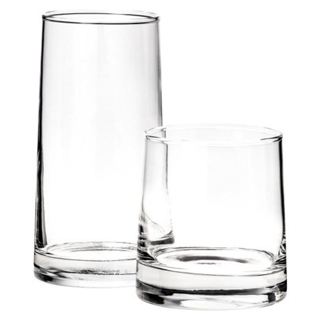 Room Essentials™ Aspen Tumbler Set of 12 - Clear product details page