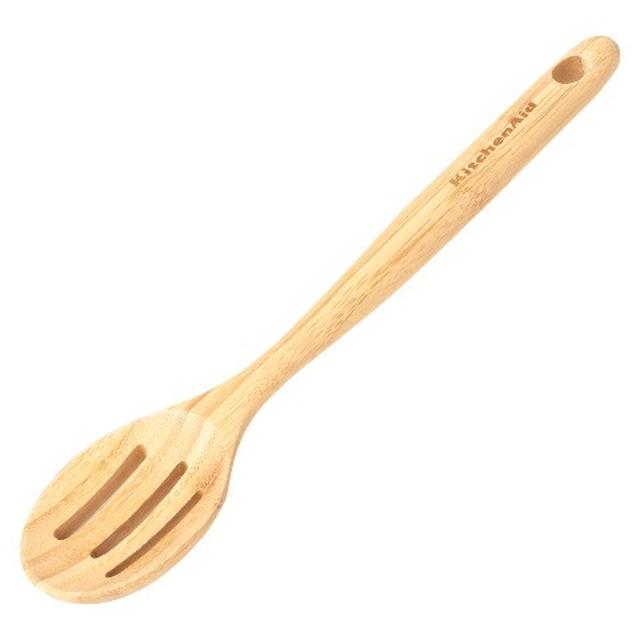 KitchenAid Bamboo Slotted Spoon
