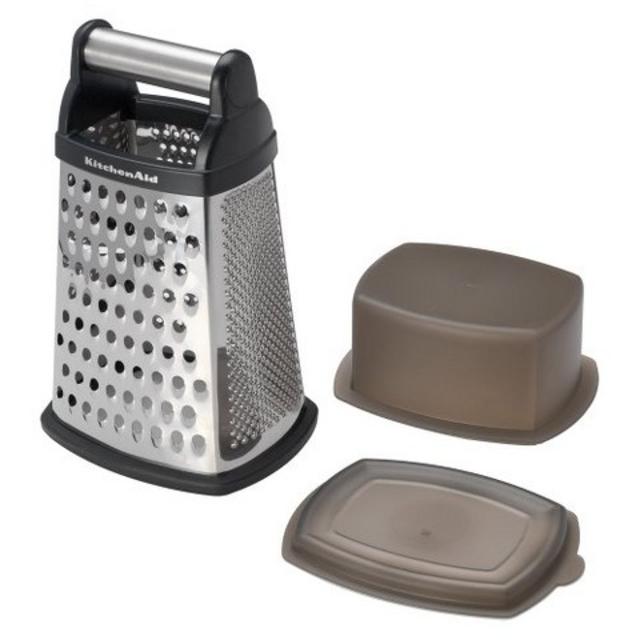 KitchenAid® Black Box Grater w Storage