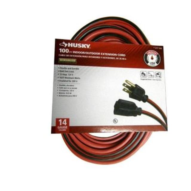 100 ft. 14/3 Extension Cord