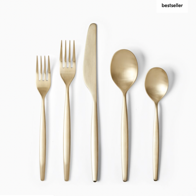 Sidney Flatware - Gold 20-piece
