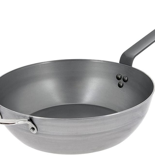 MINERAL B Round Country Chef Carbon Steel Fry Pan 12.5-Inch