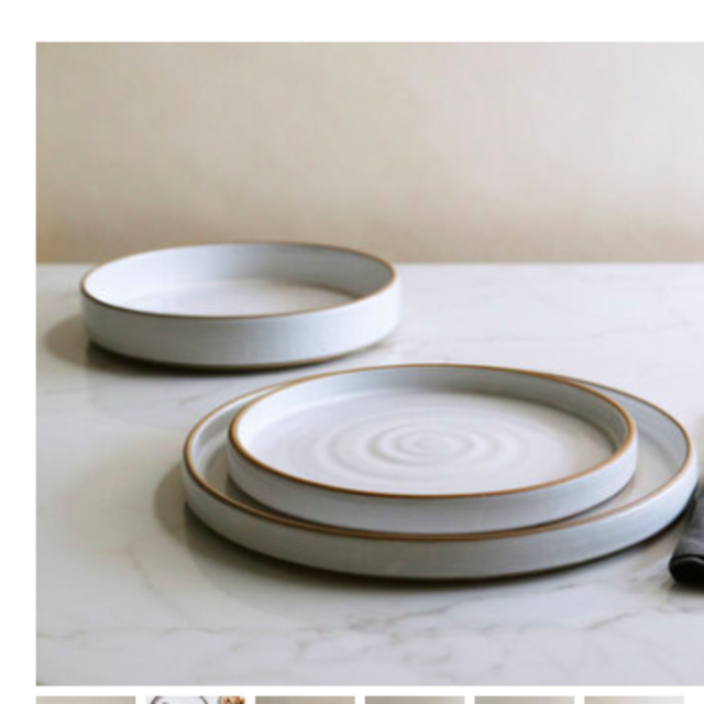 Square Sided 3-Piece Place Setting