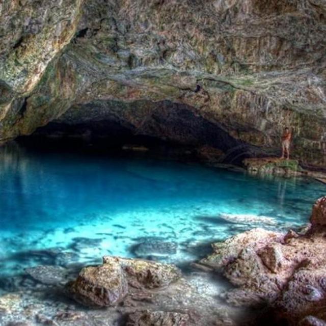 Spelunking in Psychro Cave - Crete