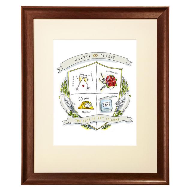 Personalized Wedding Crest