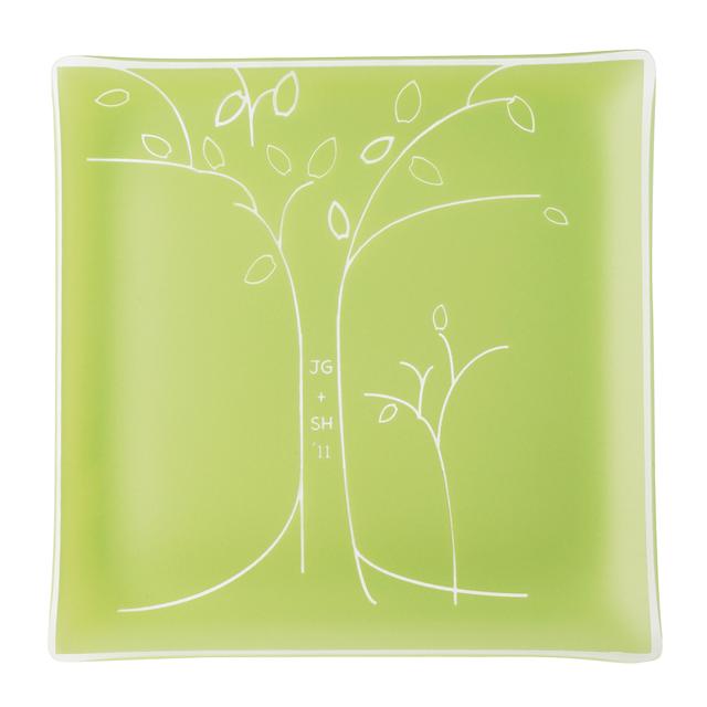 PERSONALIZED TREE ANNIVERSARY PLATE