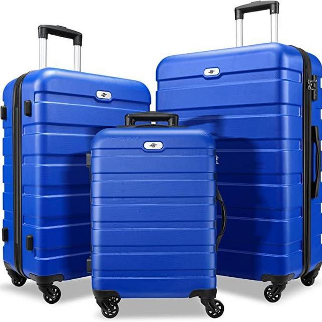 Bright Blue Luggage Set