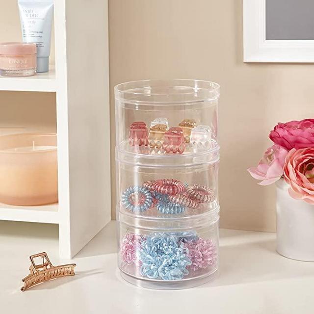 STORi 3-piece Stackable Clear Plastic Container Set