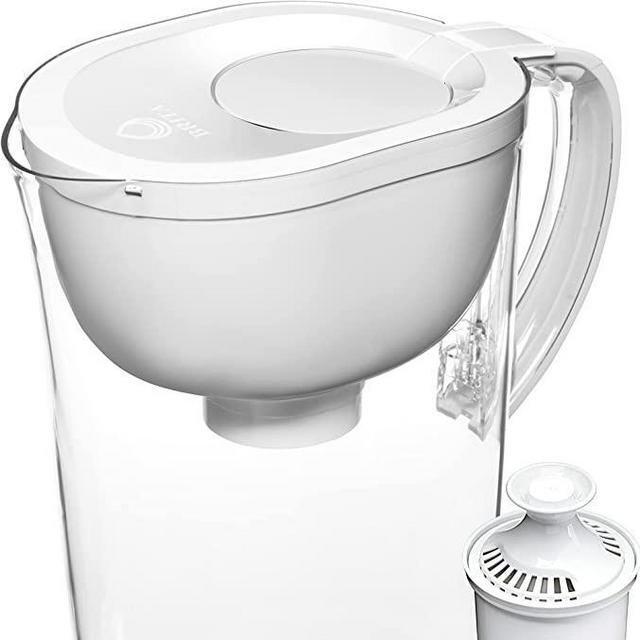 Brita Standard Everyday Water Filter Pitcher, White, Large 10 Cup, 1 Count