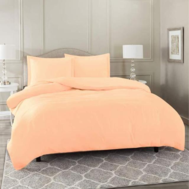Peach Duvet Cover