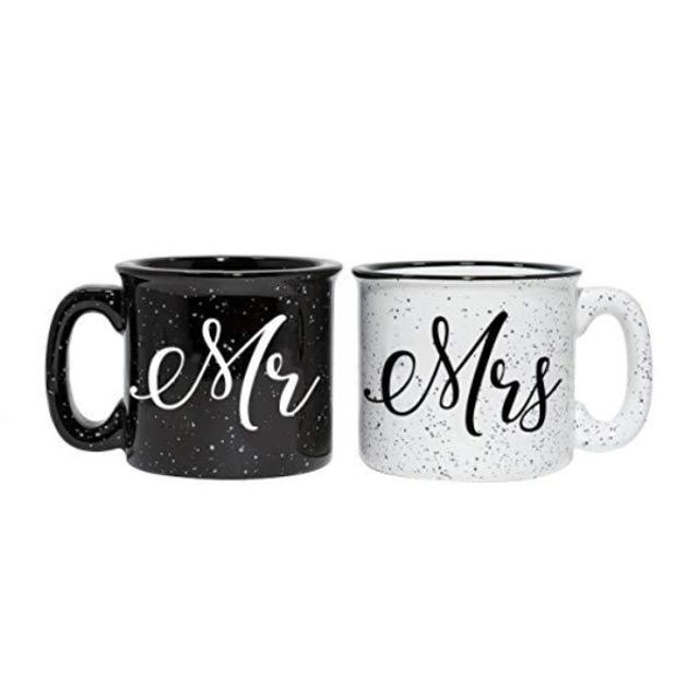 Mr. & Mrs. camping mugs