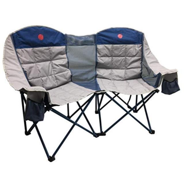 Camping chair for two