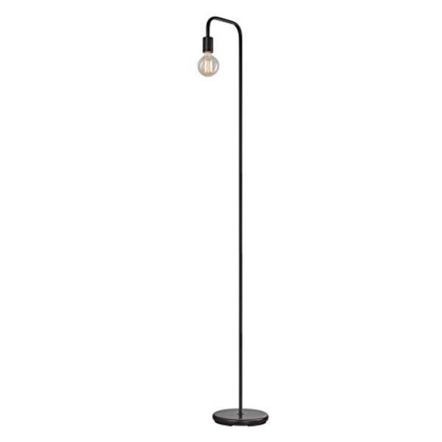 Globe Electric Holden 70" Floor Lamp, Black, In-Line On/Off Foot Switch 12937