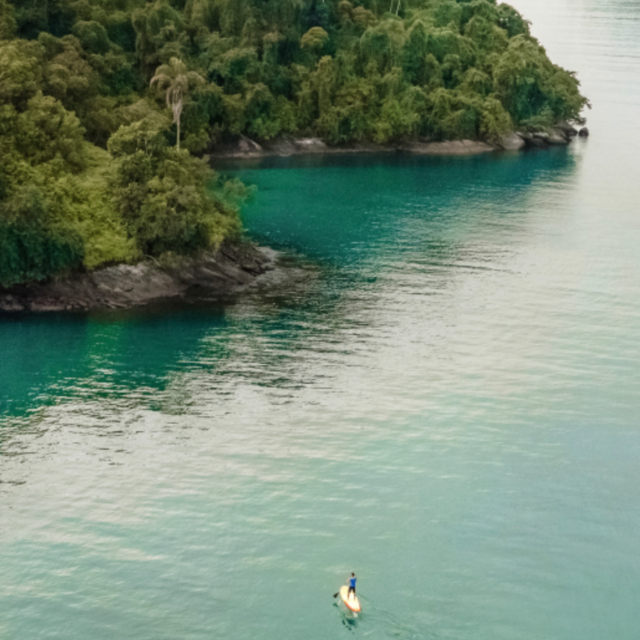 Sunrise Paddle-boarding on Honeymoon