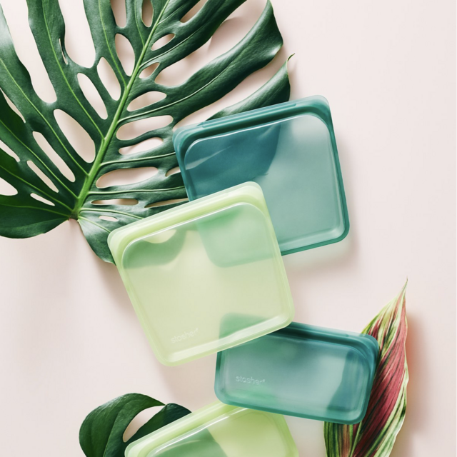 Stasher: Reusable Silicone Bag Starter Kit (7-Pack)