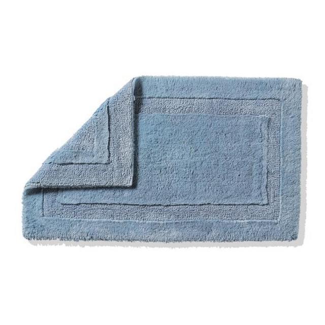Resort Skid-resistant Bath Rug, 21" by 34", Chambray