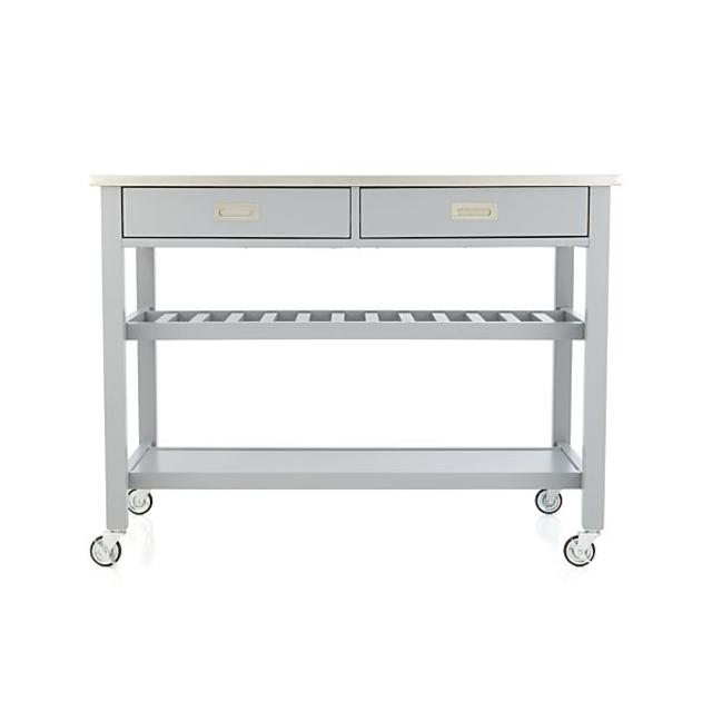 Sheridan Grey Kitchen Island