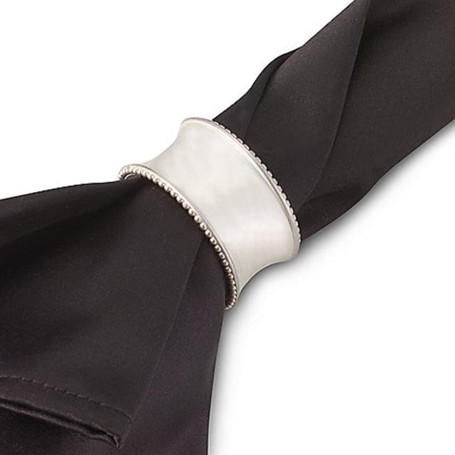 Napkin rings, Silver