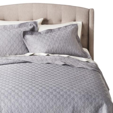 Fieldcrest® Luxury Silk Allure Quilt Set - Gray