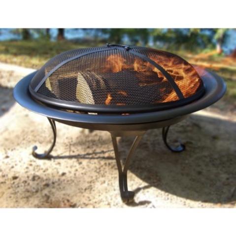 Threshold™ Round Folding Fire Pit