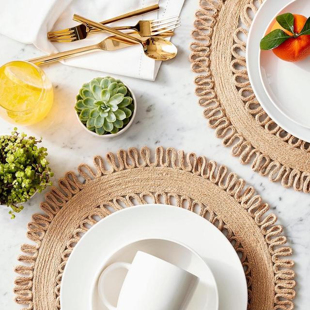 Natural Kitchen Textiles Decorative Charger - Threshold™