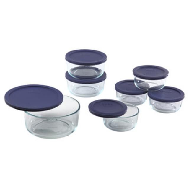 Storage Plus 14 Piece Food Storage Container Set                by              Pyrex