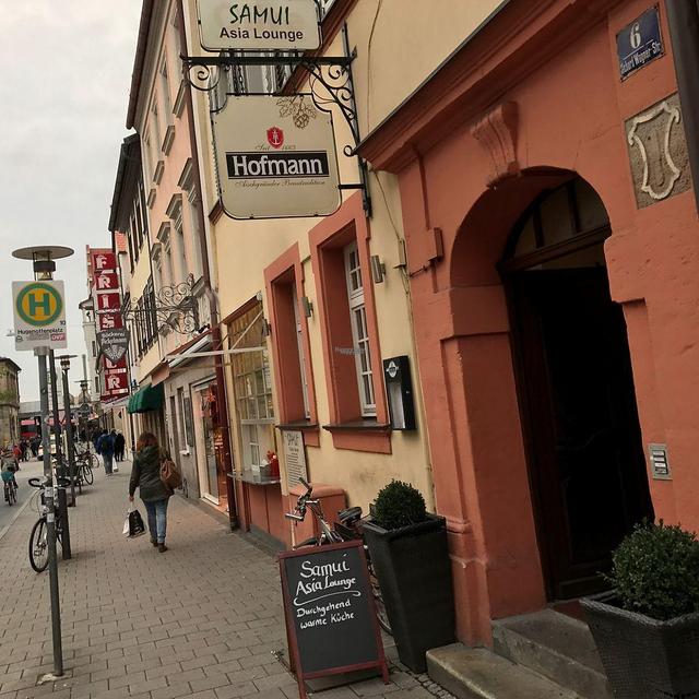 Lecker Thai Food in der Samui Asia Lounge in Erlangen