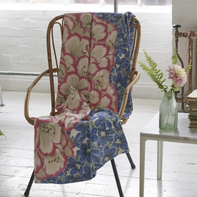 Rhododendron Throws by John Derian