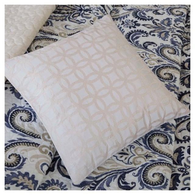Cascade Scroll Quilted Coverlet Set - 6 Piece