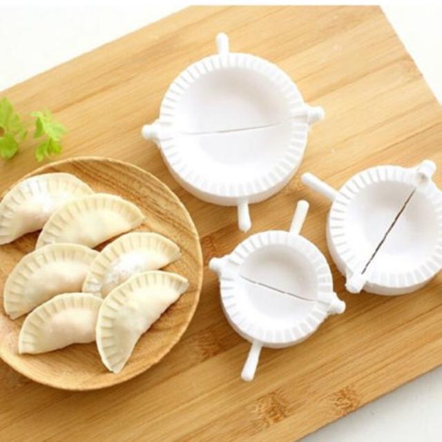 3pcs Dumpling Mold Pierogi Turnover Ravioli Empanada Dough Press Mould Maker