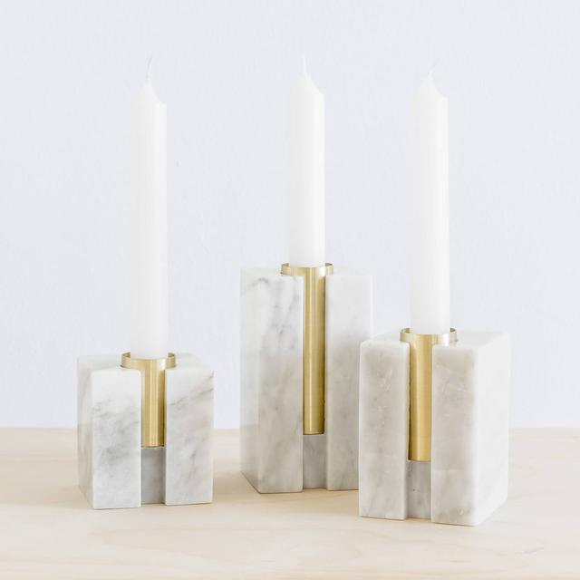 Claro Candleholders - Set of Three