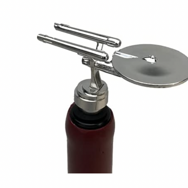 Factory Entertainment Star Trek - The Original Series USS Enterprise Bottle Stopper, Silver