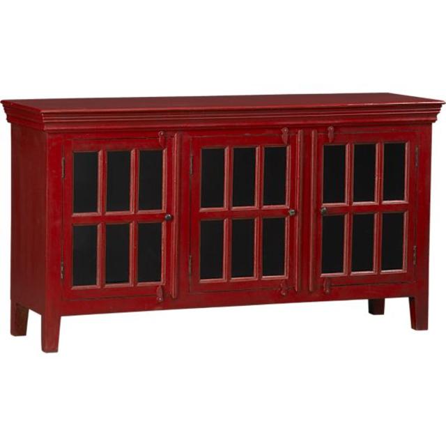 Rojo Red 62" Media Console