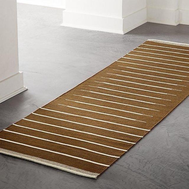 Copper with White Stripe Runner 2.5'x8'