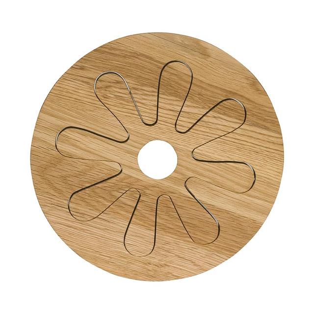 Puzzle Pieces Oak Trivet